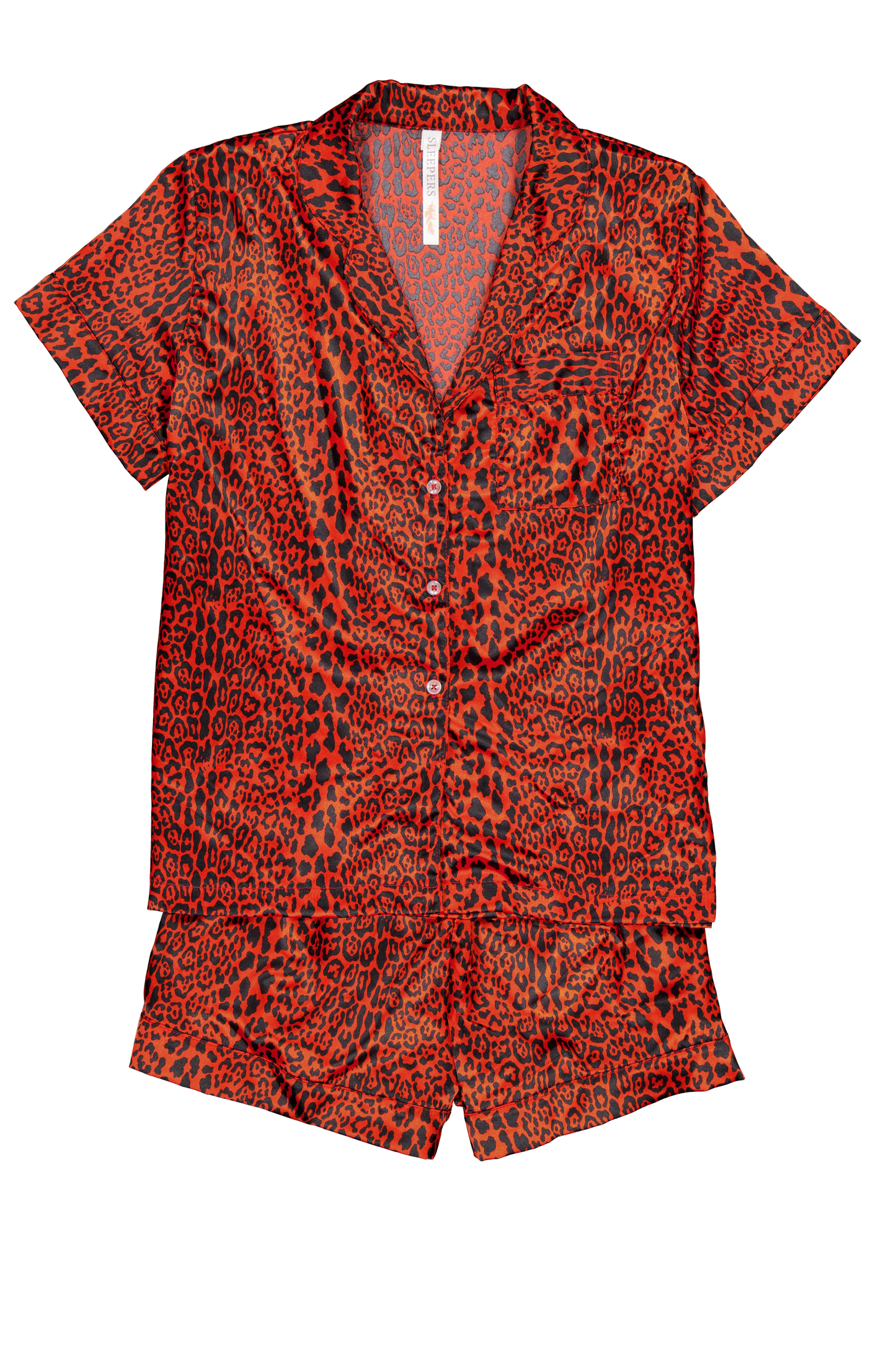 Conjunto SALE animal print rojo