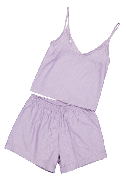Conjunto tirantes Lavanda