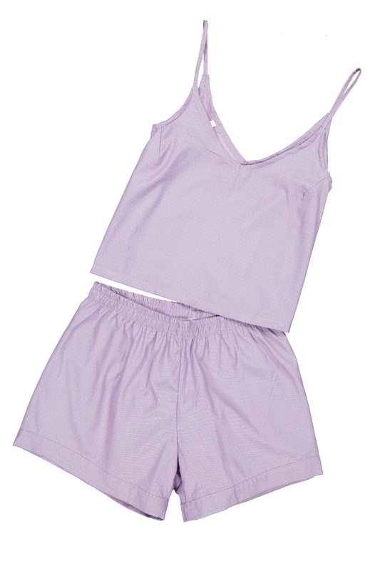 Conjunto tirantes Lavanda