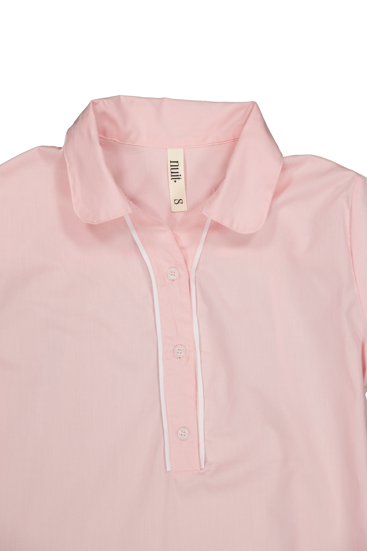 Vestido algodón rosé