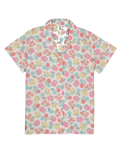 Conjunto clásico floral